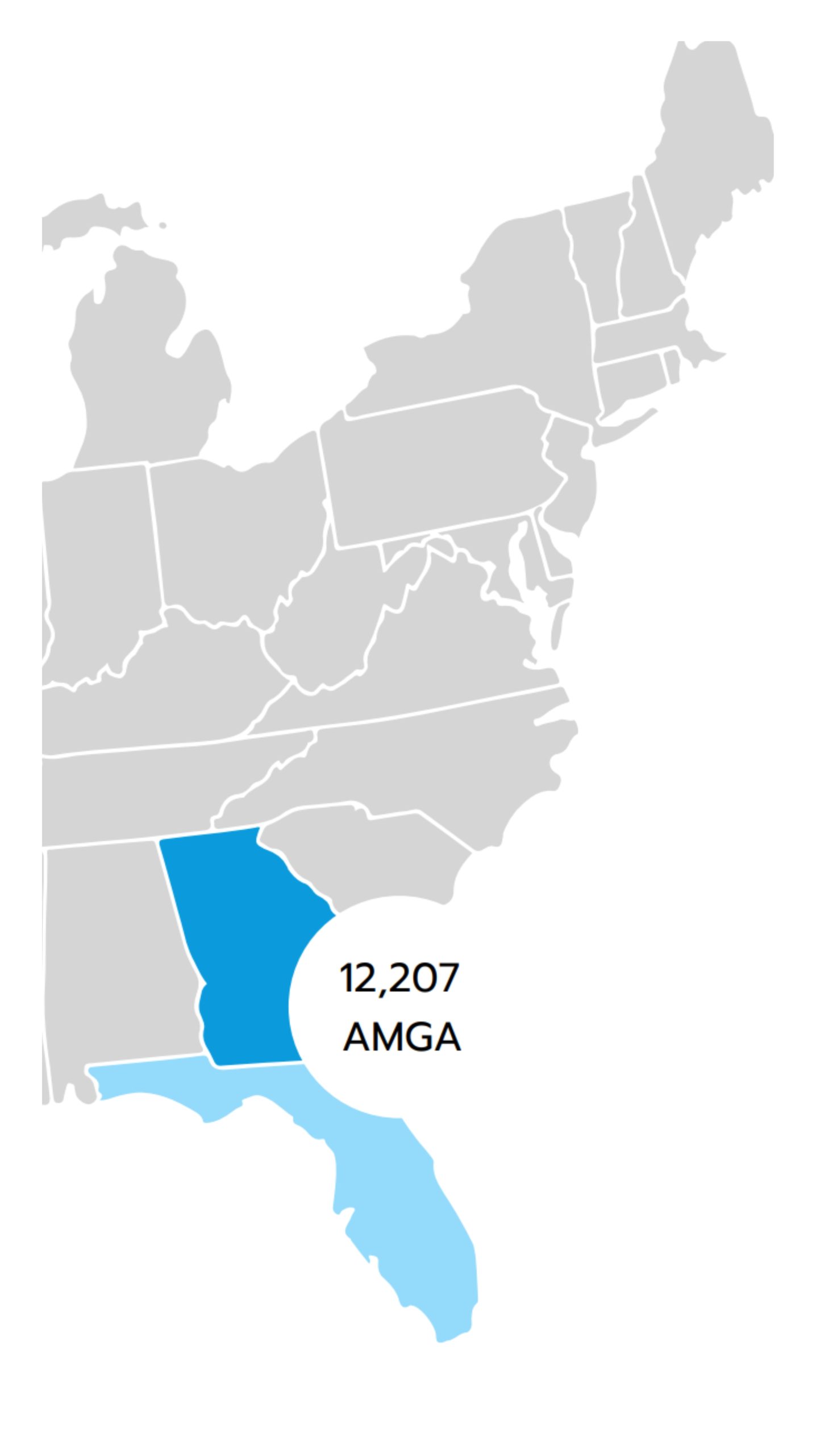 AMGA - Company Snapshot Map